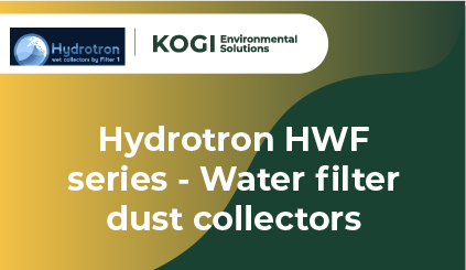 Hydrotron HWF series - Water filter dust collectors - Kogi Environmental Solutions