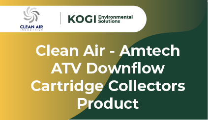 Clean Air - Amtech ATV Downflow Cartridge Collectors Product - Kogi Environmental Solutions