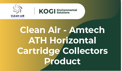 Clean Air - Amtech ATH Horizontal Cartridge Collectors Product - Kogi Environmental Solutions
