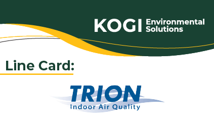 KES Line Card for Trion Indoor Air Quality - Kogi Environmental Solutions