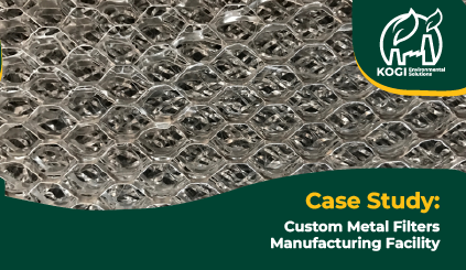 Custom metal filters - Manufacturing facility - Kogi Environmental Solutions