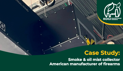 Smoke & oil mist collector - American manufacturer of firearms - Kogi Environmental Solutions