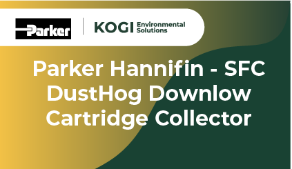 Parker Hannifin - SFC DustHog Downlow Cartridge Collector - Kogi Environmental Solutions