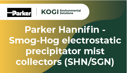 Parker Hannifin - Smog-Hog electrostatic precipitator mist collectors (SHN/SGN) - Kogi Environmental Solutions