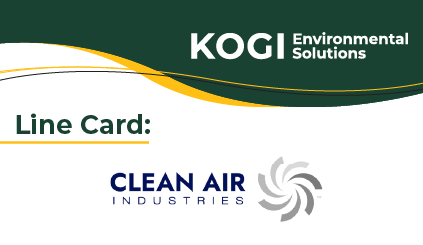 KES Line Card for Clean Air Industries - Kogi Environmental Solutions